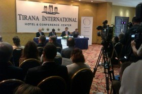 RCC presenting its SEE 2020 strategy, at a workshop in Tirana on 1 October 2013. (Photo RCCâˆ•Dinka Zivalj) 